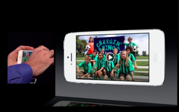Auch Videos k&ouml;nnen &uuml;ber iCloud geteilt werden. (Bild: Apple/Screenshot: Golem.de)